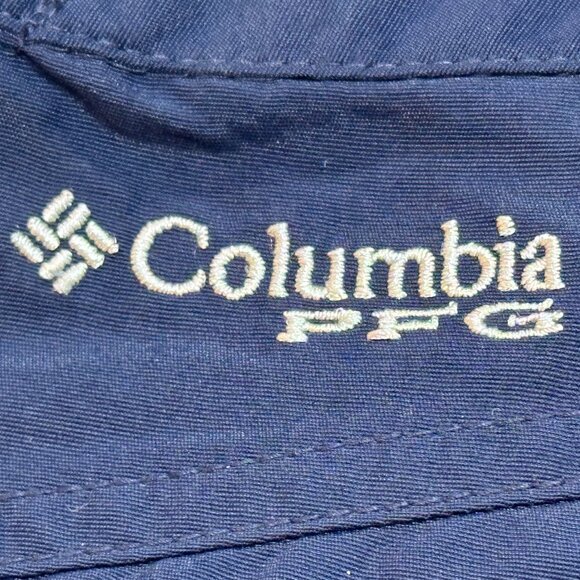 Columbia Coral Point PFG Omni-Shade Blue Nylon 6" Fishing Shorts Size Small UFP - Picture 6 of 10